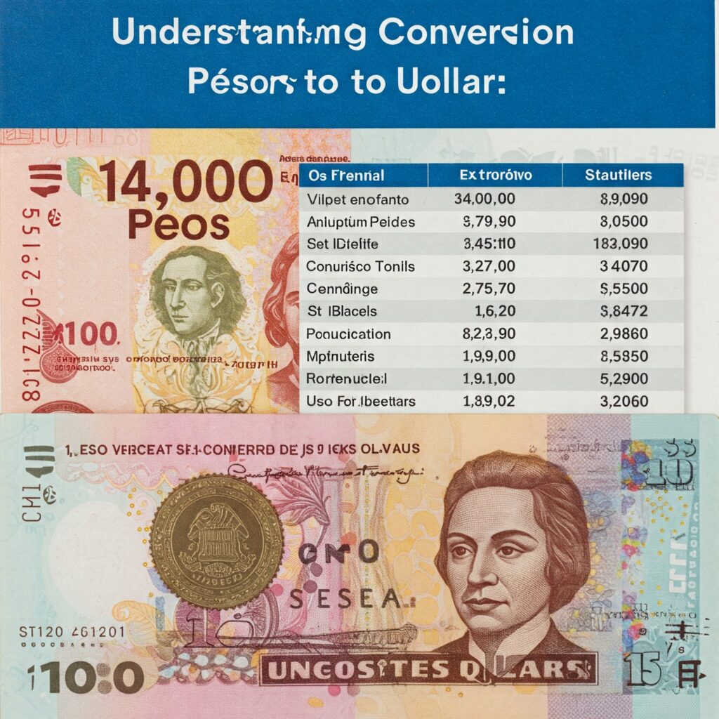 14000 Pesos to Dollars