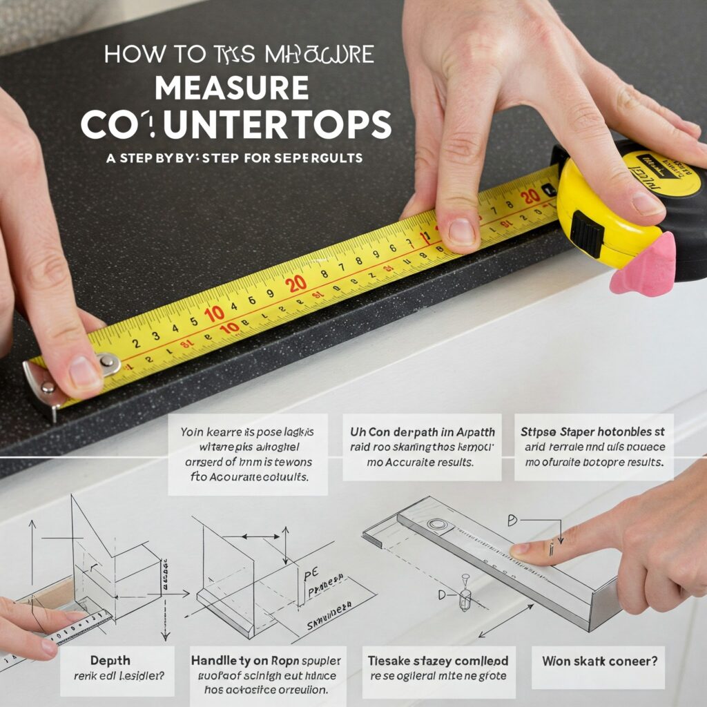 ​How to Measure Countertops